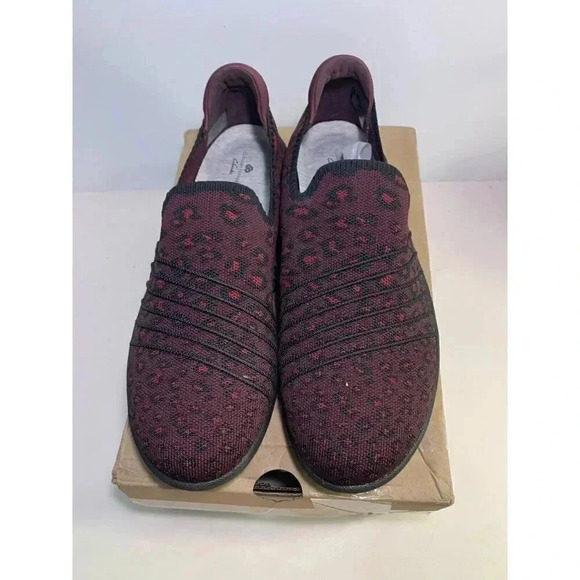 .1611 Clarks Womens Slip On, Red/Black-US 8.5 Womens - Picture 4 of 6